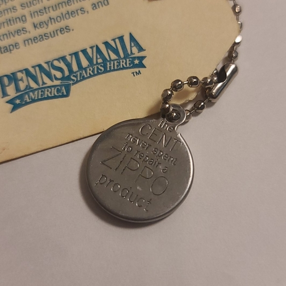 Zippo Guarantee Card The Penny Never Spent - Picture 5 of 8